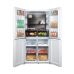 CCD598NWS CHIQ 601 L French Door Fridge - White Steel 